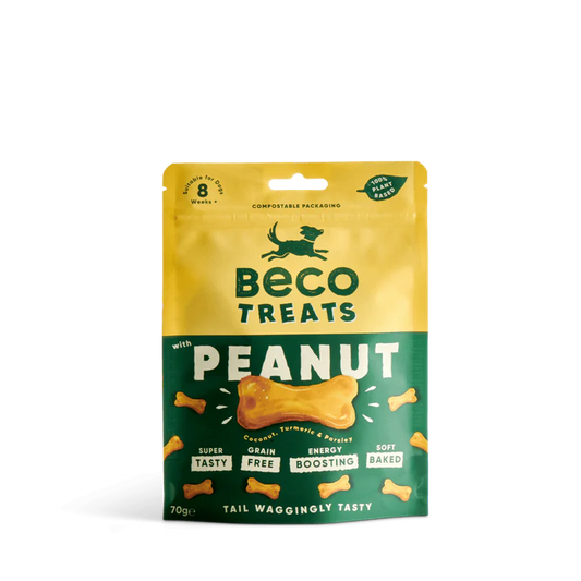 Peanut Dog Treats with Coconut & Turmeric