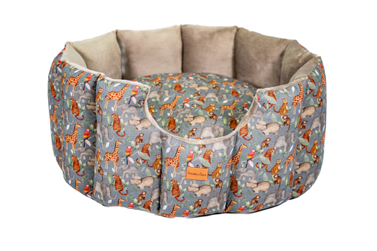 Jungle Cave Dog Bed