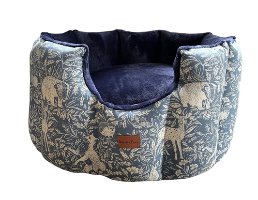 Woodland Friends Cave Dog Bed