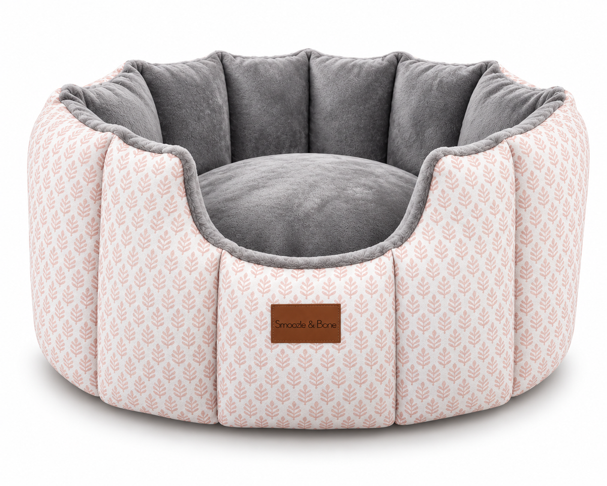 Blush & Bloom Cave Dog Bed