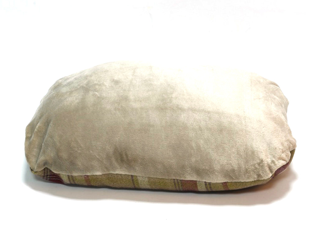Heather Tweed Cave Dog Bed
