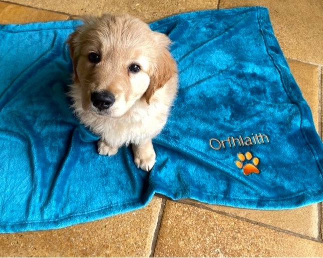 Luxury Hand-Made Personalised Fleece Blankets