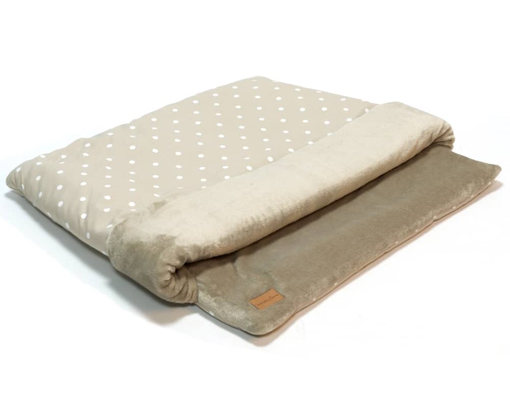 Taupe Spot Hand-Made Snuggle Sack