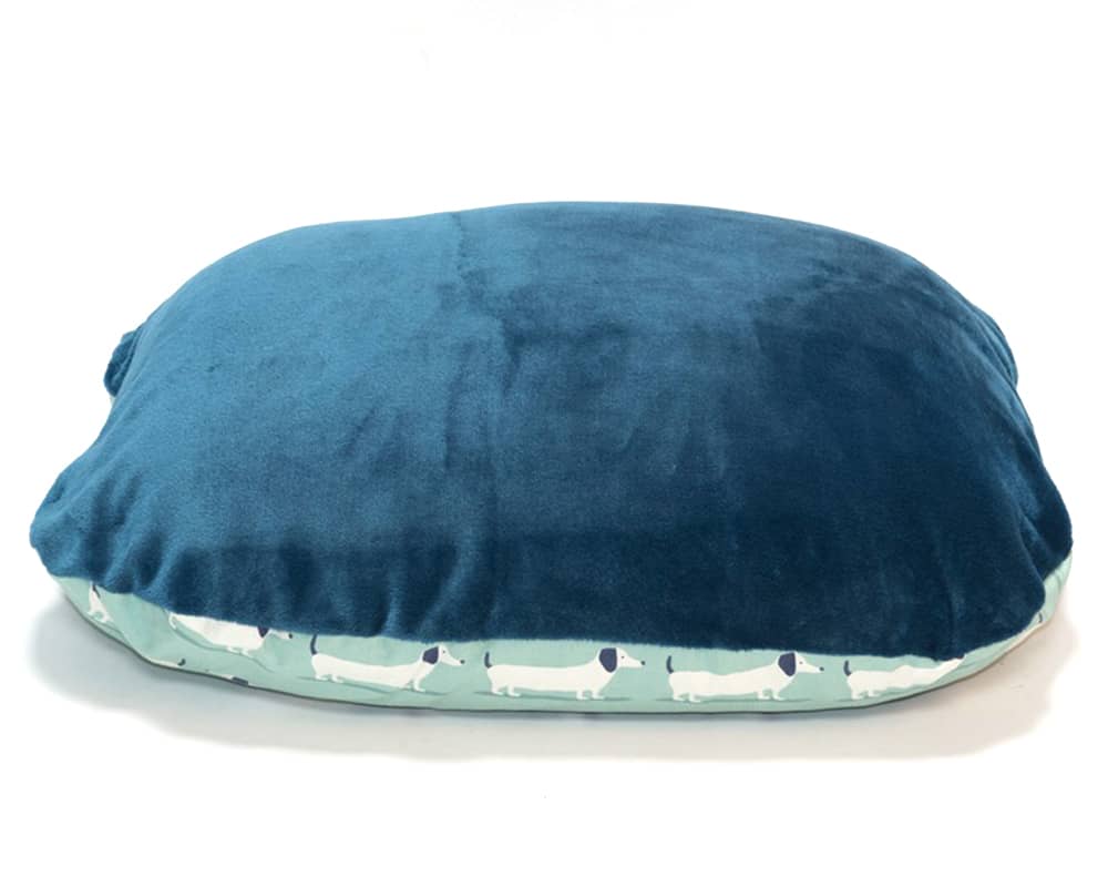 Blue Daxi Hand-Made Cave Dog Bed