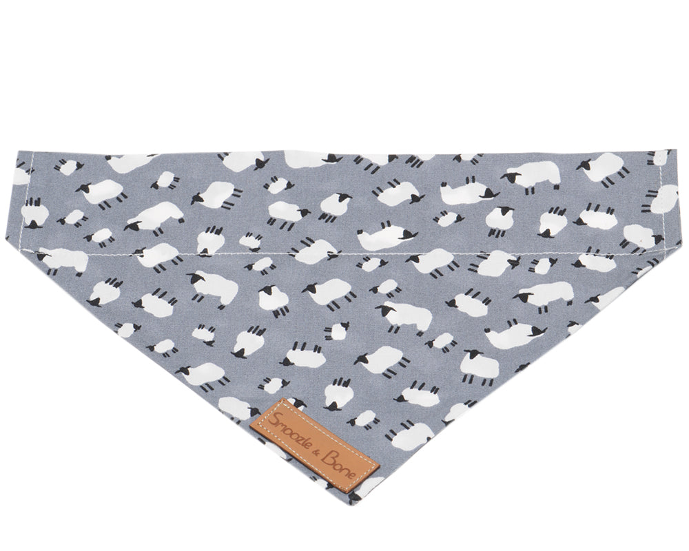 Grey Bo Peep Bandana