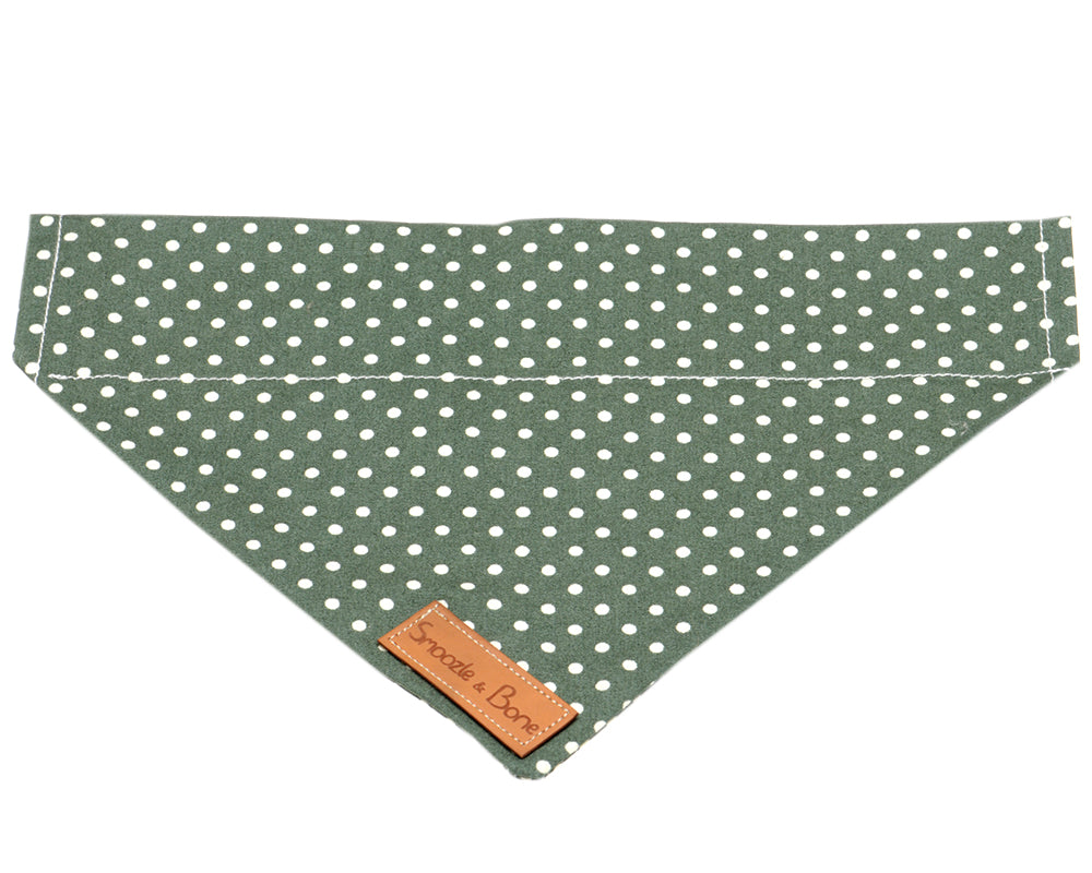 Green Dotty Bandana