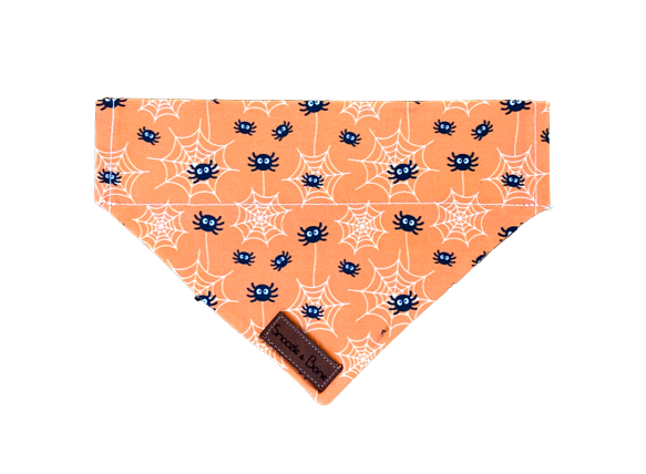 Orange Spidey Bandana