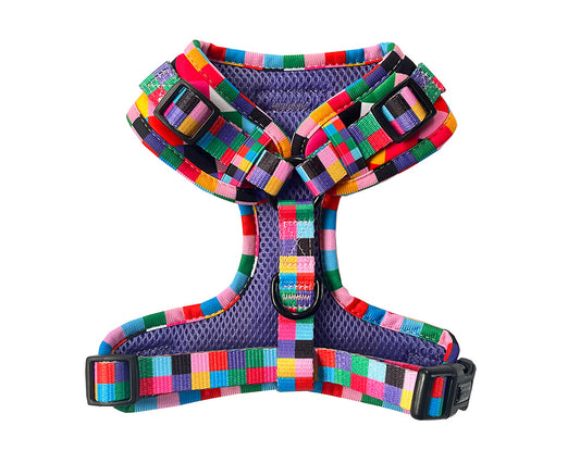 Patchwork Pooch Adjustable Harness