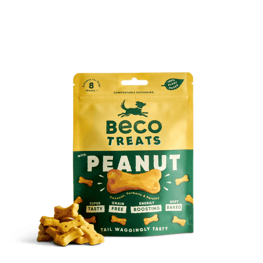 Peanut Dog Treats with Coconut & Turmeric