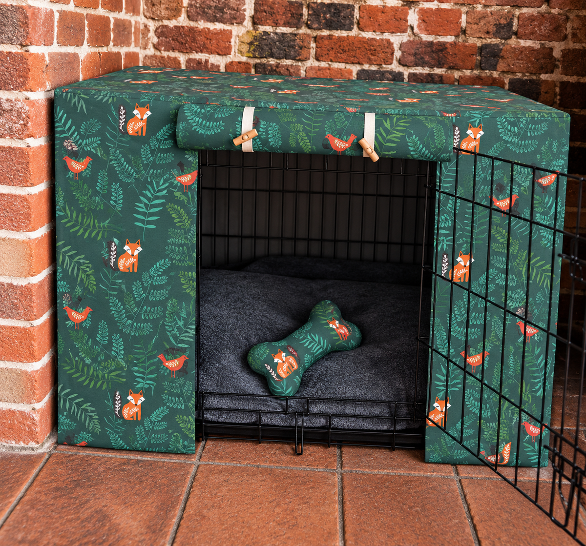 Fox & Fern Crate Cover