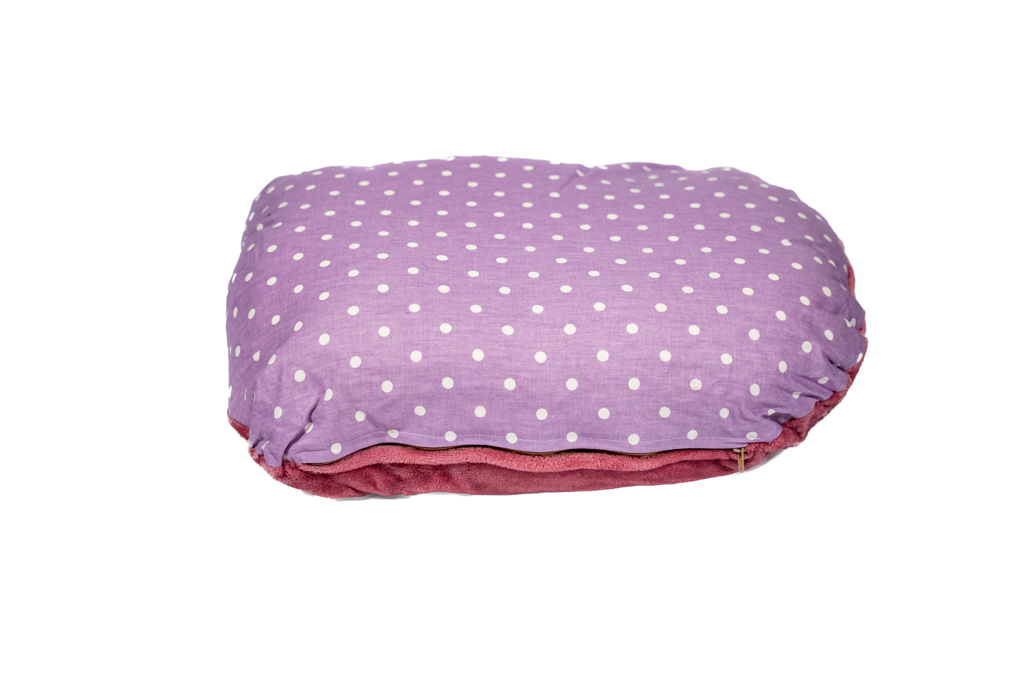 Lilac Spot Hand-Made Cave Dog Bed