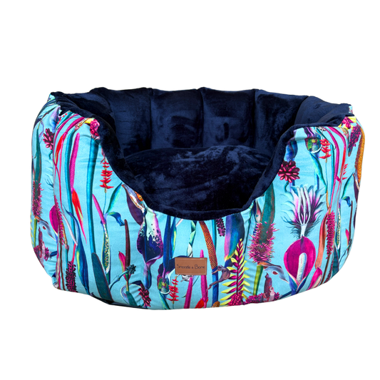 Summer Vibes Cave Dog Bed