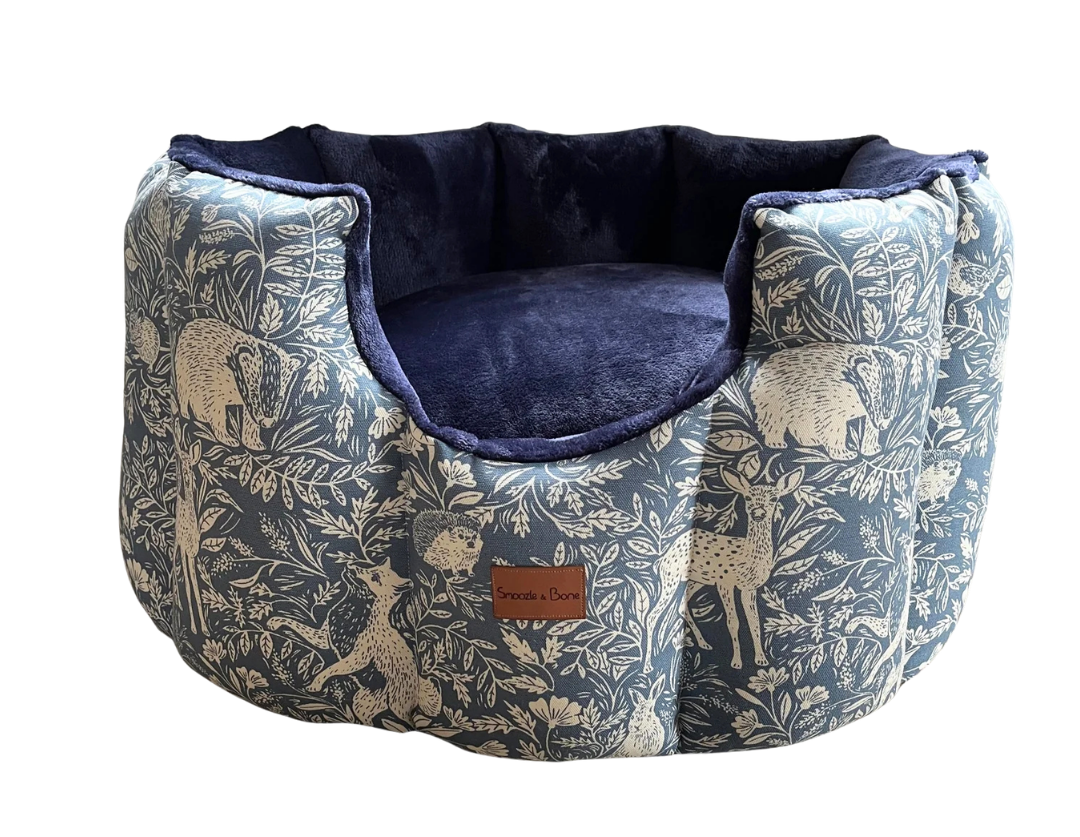 Woodland Friends Cave Dog Bed