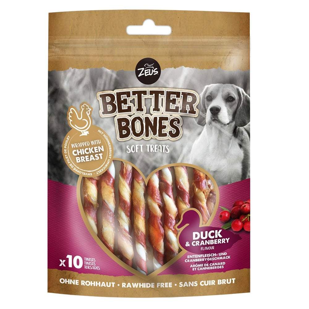 Better Bones Duck Twists with Wrapped Chicken