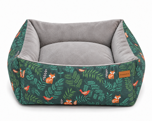 Fox & Fern Box Dog Bed