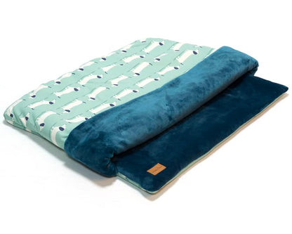 Blue Dachshund Hand-Made Snuggle Sack