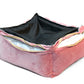 Pink Dotty Hand-Made Box Dog Bed