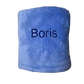 Blue Boris Fleece Blanket