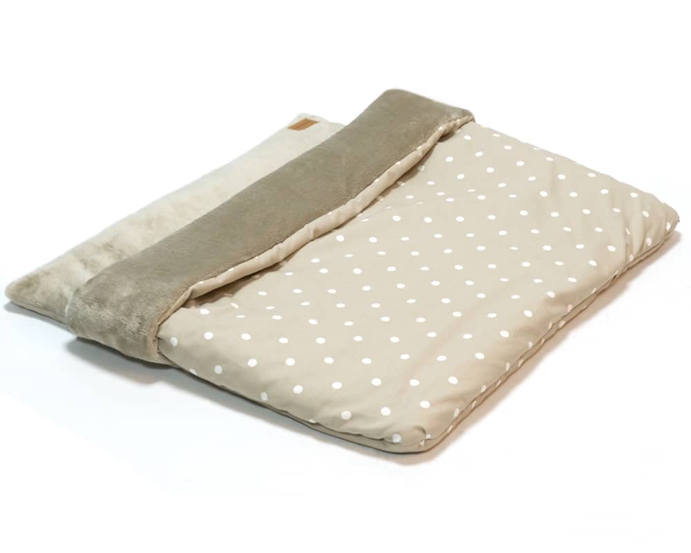 Taupe Spot Hand-Made Snuggle Sack