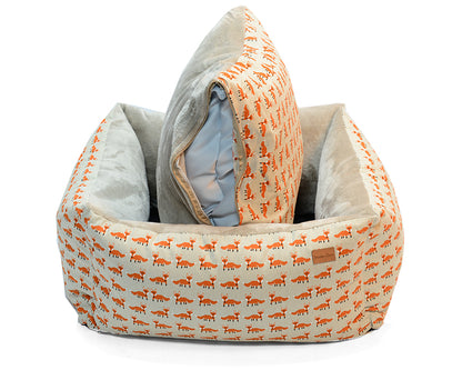 Freddie Fox Box Dog Bed